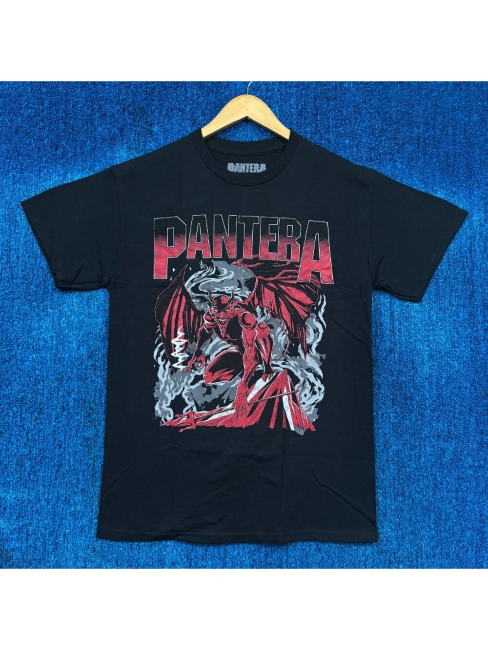 Pantera Devil Cowboys From Hell Poster Thrash Metal Tee M